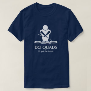 T-shirt ICD QUADS - Je vais prendre les lattes