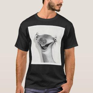 T-shirt Ice Age Sid the Sloth Photo Booth Portrait Premium