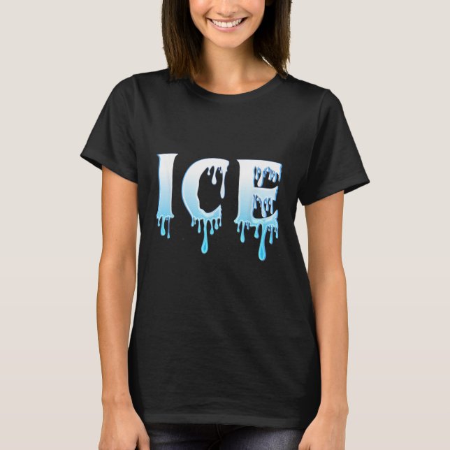T-shirt Ice And Fire Halloween Couples Matching Party Cost (Devant)