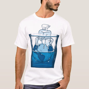 T-shirt Ice Bear Climate Change Polar Bears Melting Poles