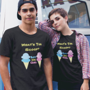 T-shirt Ice Cream Gender Reveal