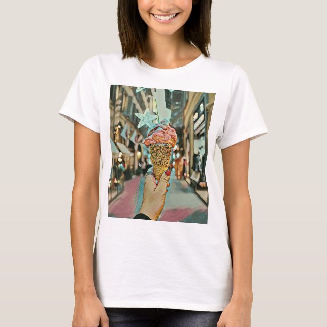 T-shirt Ice cream sprinkles (Devant)