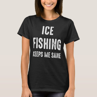 T-shirt Ice Fishing Lucky Fisherman 24