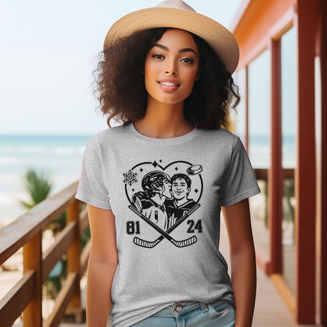 T-shirt Ice hockey Romance Team Hollanov Shane & Ilya Book (Créateur téléchargé)