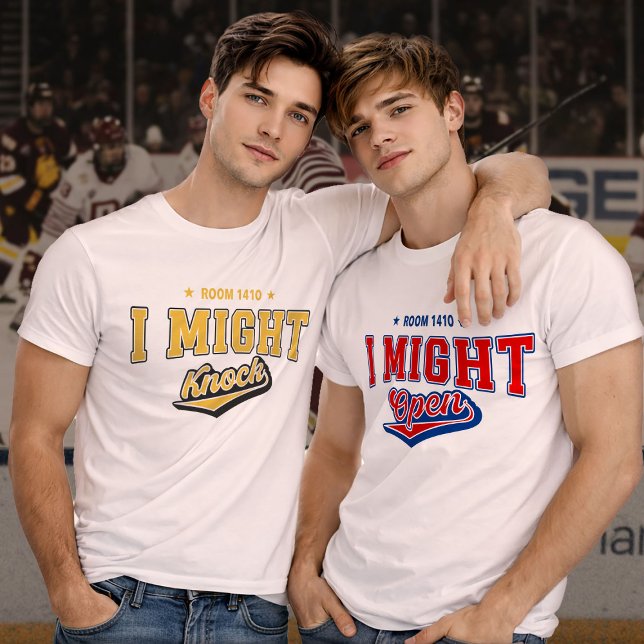 T-shirt Ice hockey Romance Team Hollanov Shane & Ilya Book (Créateur téléchargé)
