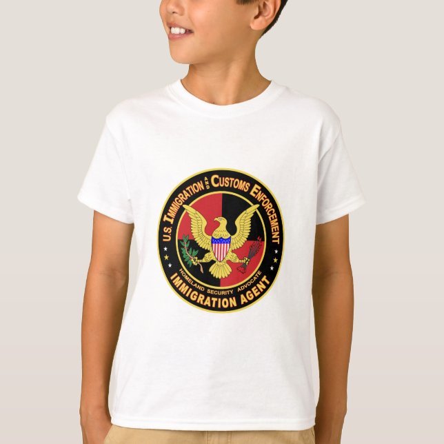 T-shirt ICE - Immigration et Douanes (Devant)