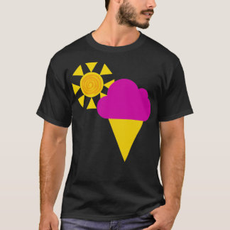 T-shirt Icecream rose été