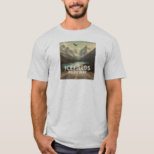 T-shirt Icefields Parkway Alberta Canada Eagle