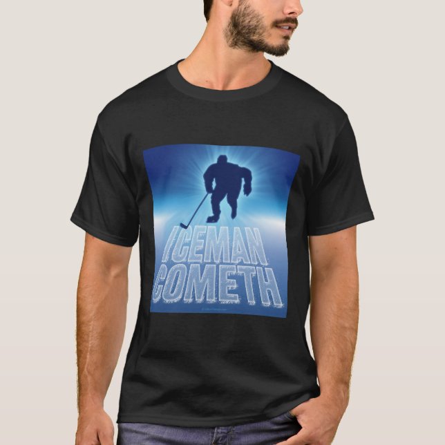 T-shirt Iceman Cometh (hockey) (Devant)