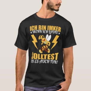 T-shirt Ich Bin Beker Wenn Ich Renne Sollt Du Es Auch H