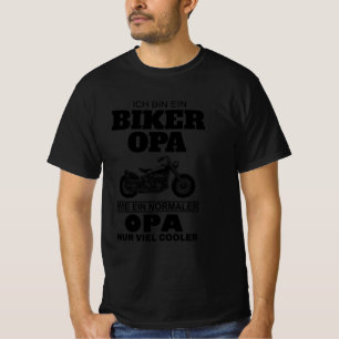 T-shirt Ich Bin Biker Opa Wie Ein Normaler Opa