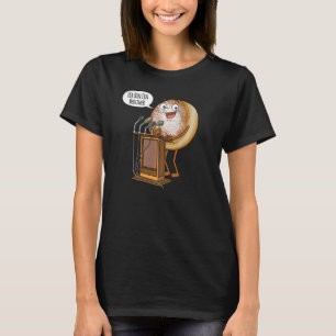 T-shirt Ich Bin Ein Berlin, Doughnut Creppel Krppel Pancak
