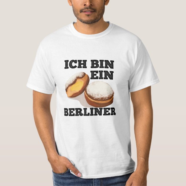 T-shirt Ich bin ein Berliner (Devant)