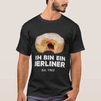 T-shirt Ich Bin Ein Berliner Discours Jelly Donut Wall Col