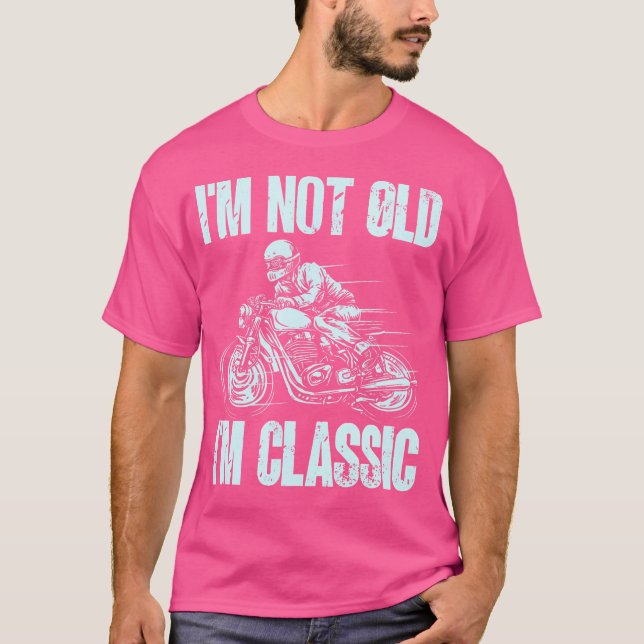 T-shirt Ich Bin Nicht Alt Ich Bin Motorbike (Devant)