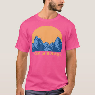 T-shirt Ich Kenn Da 'Ne Abkrzen Slogan Randonnée