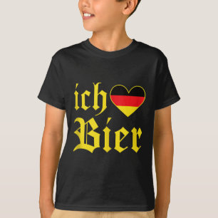 T-shirt Ich Liebe Bier Funny Allemand I Love Bière Débarde