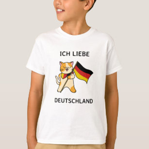 T-shirt Ich liebe Deutschland