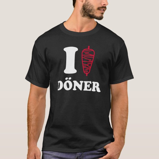 T-shirt Ich Liebe Doner (Devant)