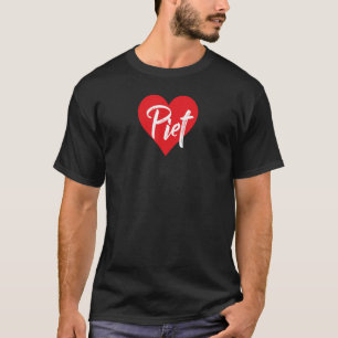 T-shirt Ich Liebe Piet Vorname Liebe Herz