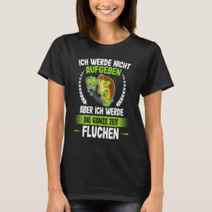 T-shirt Ich Werde Nicht Abgeben Turtle Runner Jogging Run