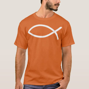 T-shirt Ichthys, Ichthus, Symbole chrétien, Jésus Poisson