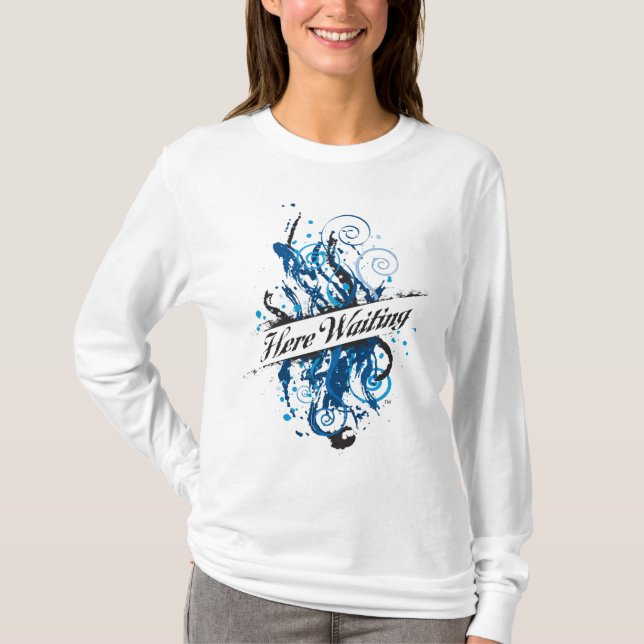 T-shirt Ici attendant (Devant)