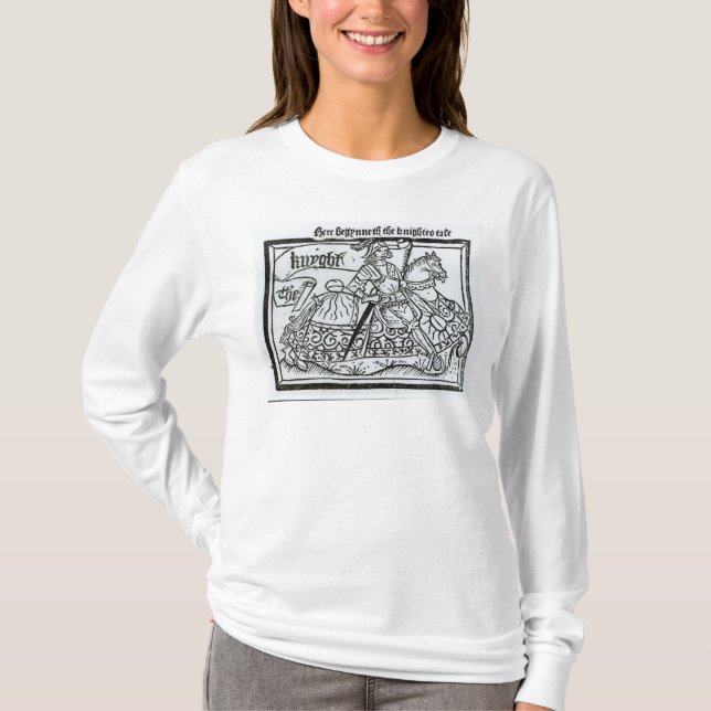 T-shirt "Ici Begynneth le Knightes Tale (Devant)
