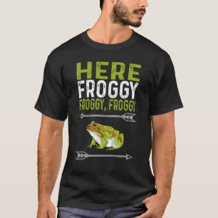T-shirt ICI FROGGY FROGGY FROGGY Frog attraper 1