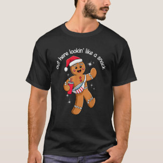 T-shirt Ici, On A L'Air D'Un Snack Drôle BouJee Xmas Gi