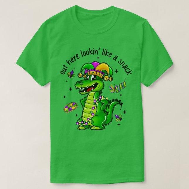 T-shirt Ici, On Dirait Un Snack Boujee Crocodile Croc (Design devant)