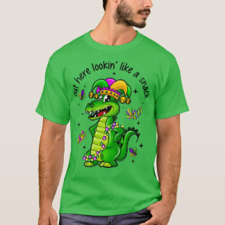 T-shirt Ici, On Dirait Un Snack Boujee Crocodile Croc