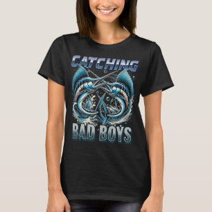 T-shirt Ici Poisson Poisson Poisson Hommes Pêche Ici Poiss
