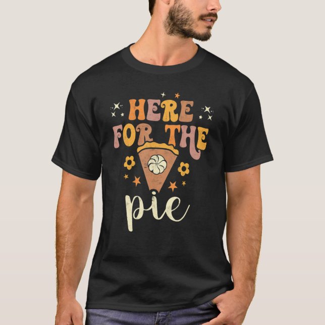 T-shirt Ici pour la tarte au piment d'automne Spice Yall T (Devant)
