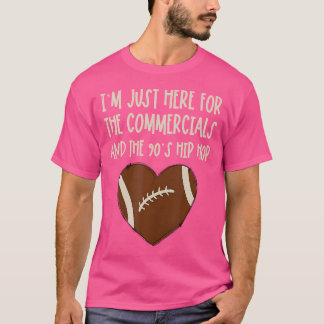 T-shirt Ici Pour Les Chemises De Football Hip hop Des Anné