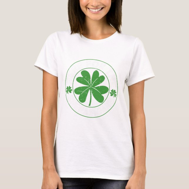 T-shirt Ici pour les frasques drôle St Patrick Hommes (Devant)