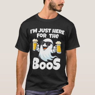 T-shirt Ici pour les lunettes de soleil fantômes de The Bo