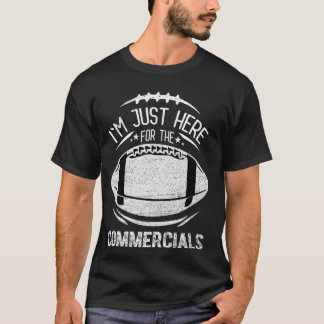 T-shirt Ici pour les publicités du spectacle de la mi-temp