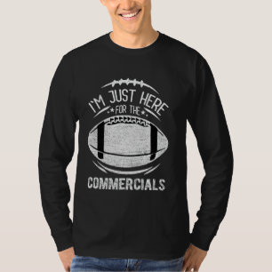 T-shirt Ici pour les publicités du spectacle de la mi-temp