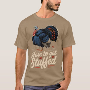 T-shirt Ici pour se faire bourrer