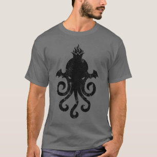 T-shirt Icon de seigneur Cthulhu Faded