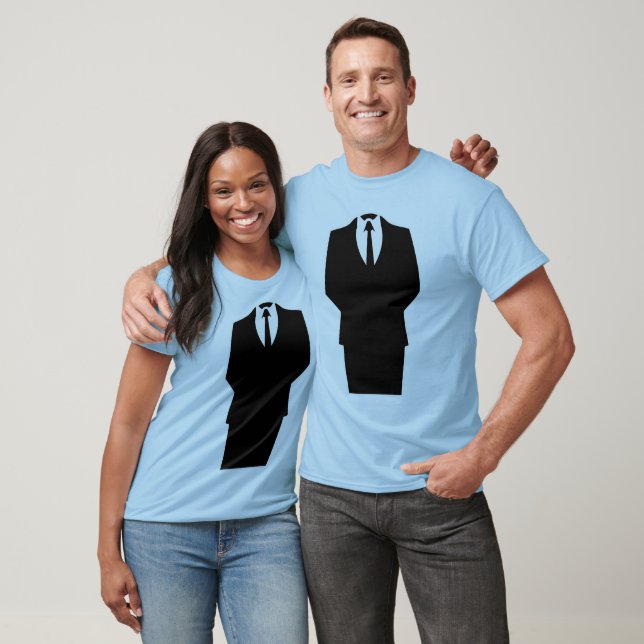 T-shirt icône anonyme internet 4chan SA (Unisexe)