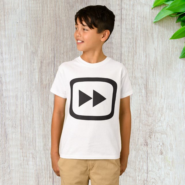 T-shirt Icône Avancer Rapide (Créateur téléchargé)