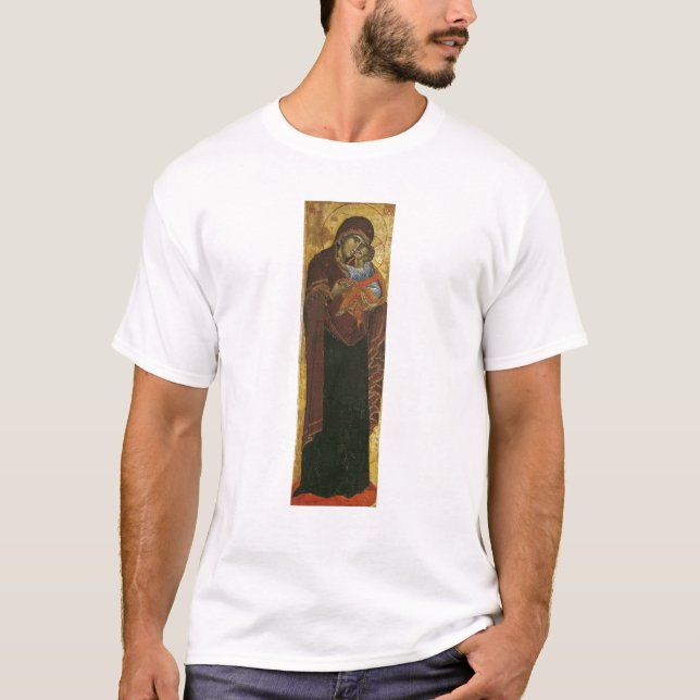 T-shirt Icône connue sous le nom de "Vierge de tsar (Devant)