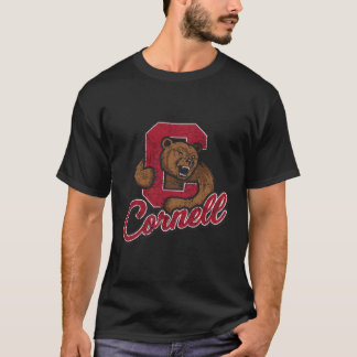 T-shirt Icône Cursive De Cornell Big Red