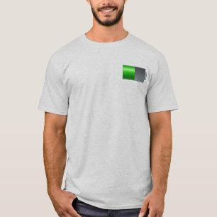 T-shirt Icône de batterie