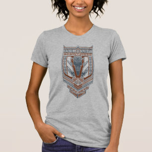 T-shirt Icône de bouclier de nains d'Ironhill