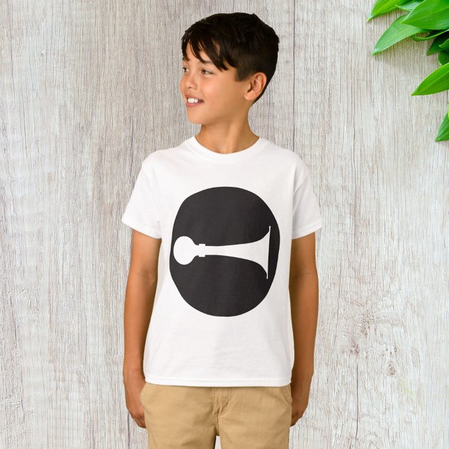 T-shirt Icône de corne (Créateur téléchargé)