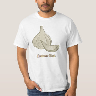 T-shirt Icône de coupe d'ail