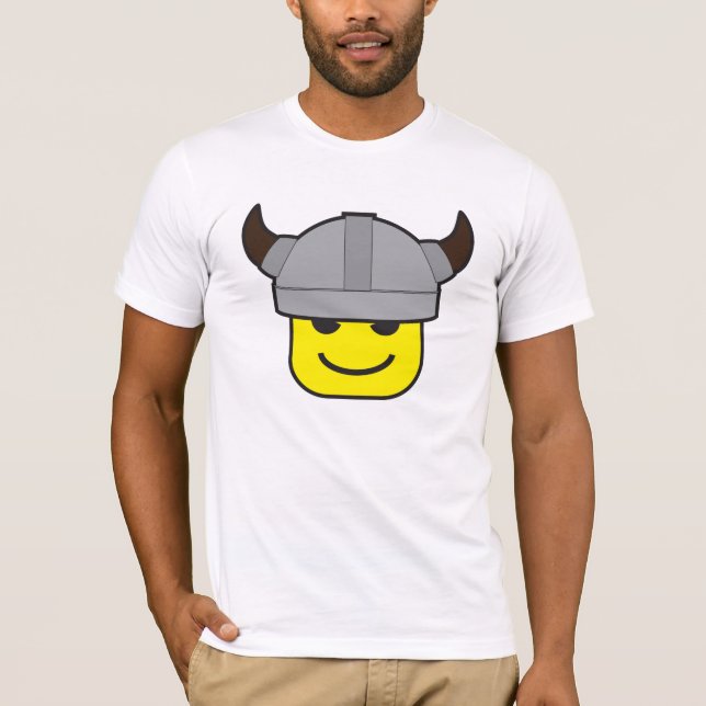 T-shirt icône de guerrier de Viking (Devant)